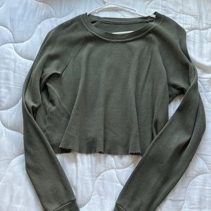 Green sweater